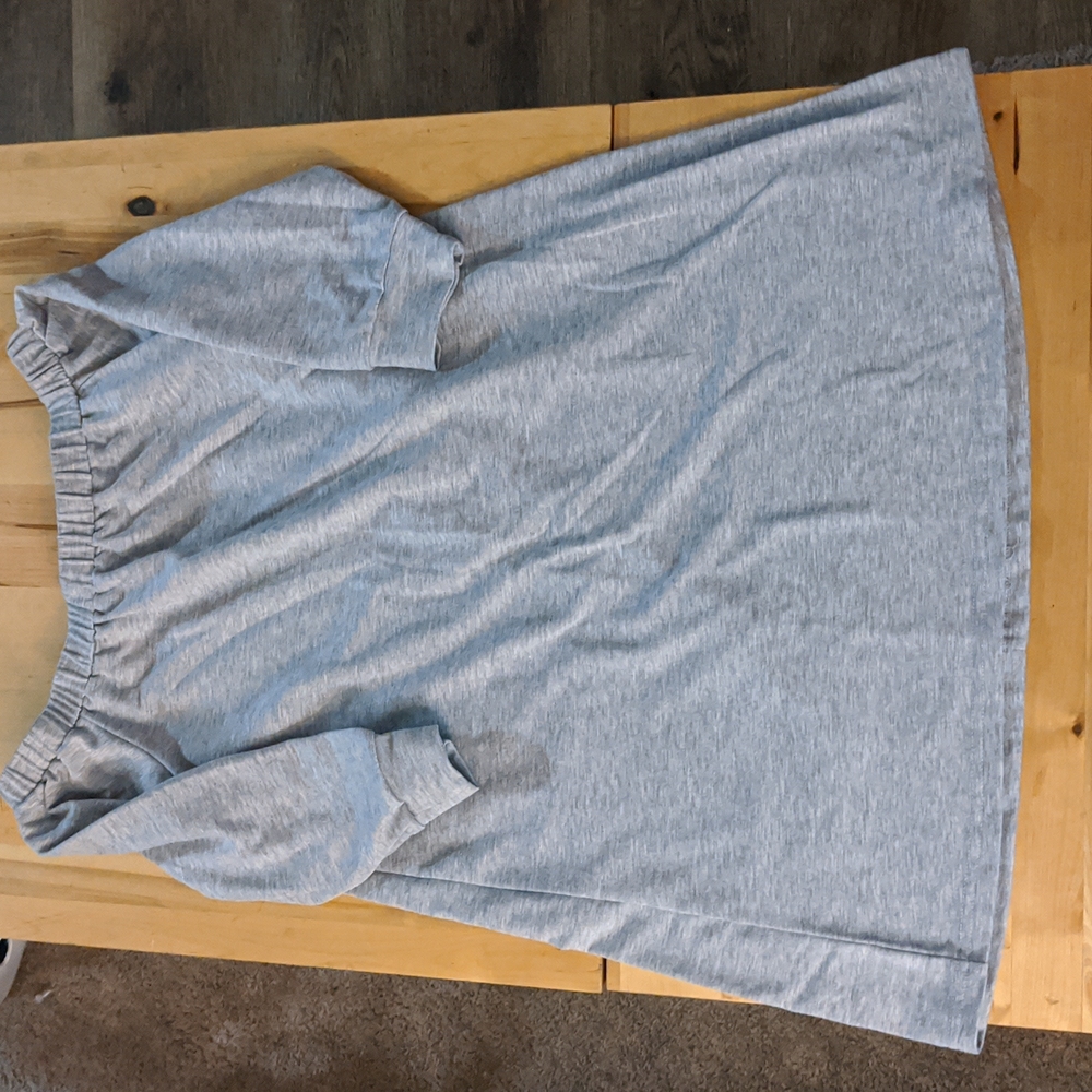 Off shoulder t-shirt dress